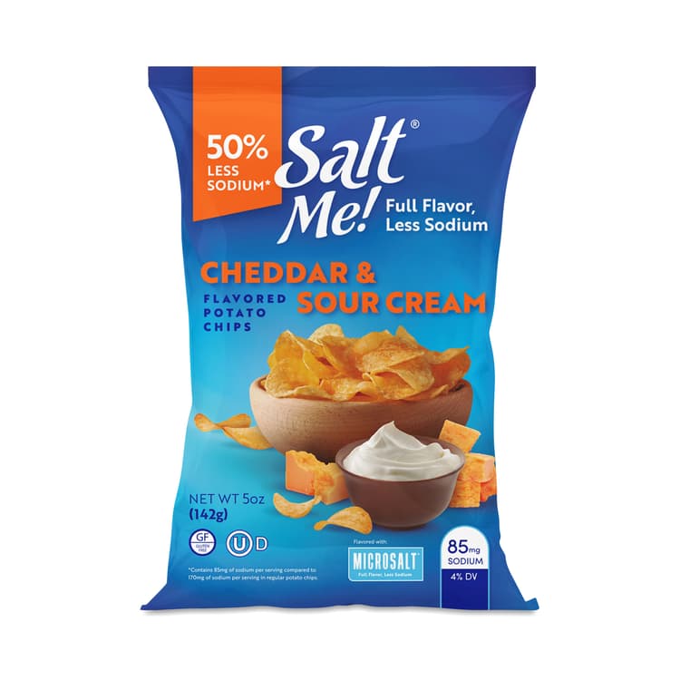 Saltme! Potato Chips Cheddar & Sour Cream