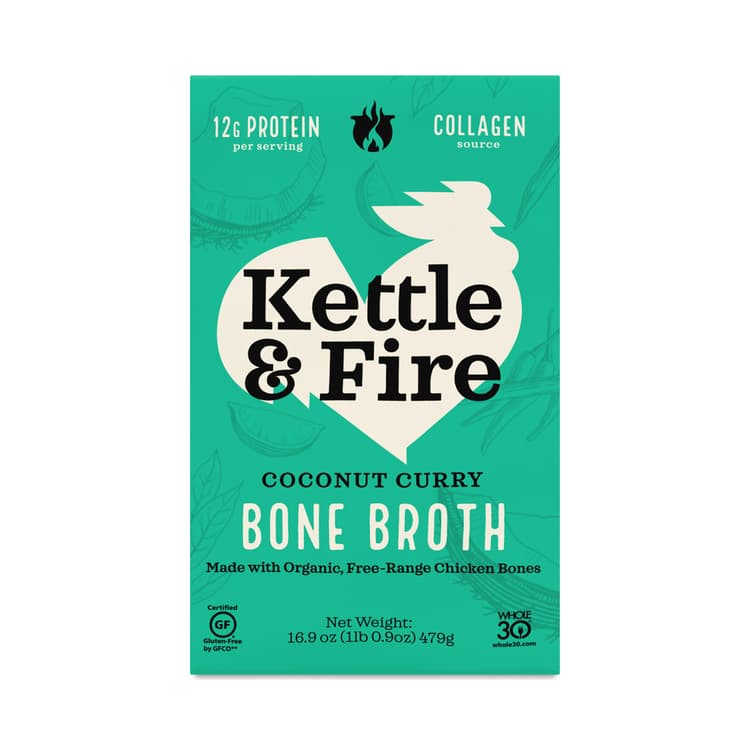 Kettle & Fire Bone Broth, Coconut Curry