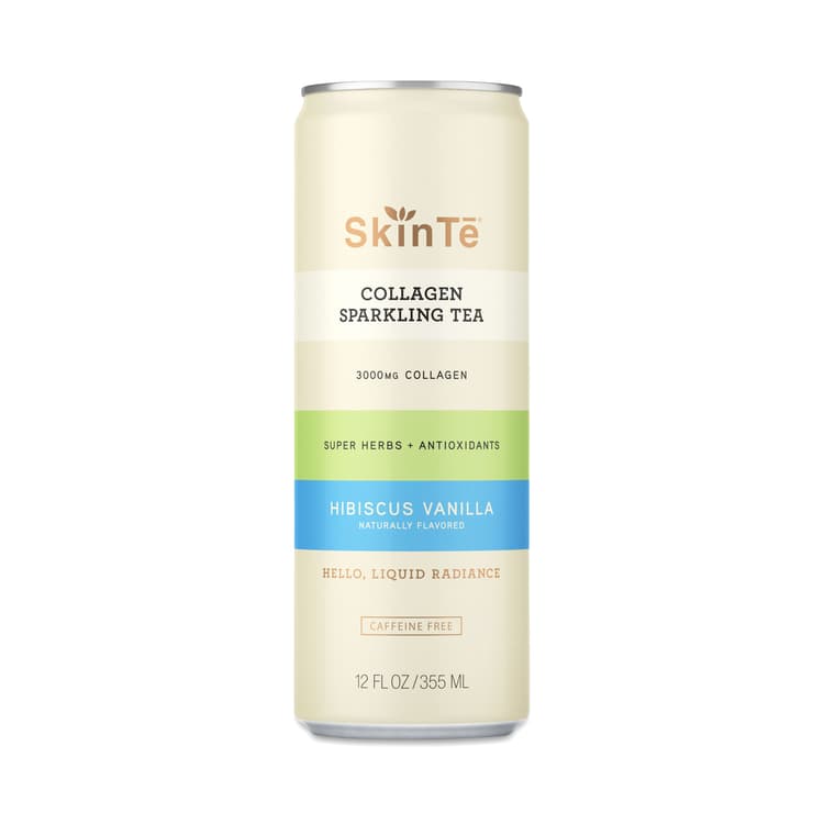 Skint? Collagen Sparkling Tea, Hibiscus Vanilla