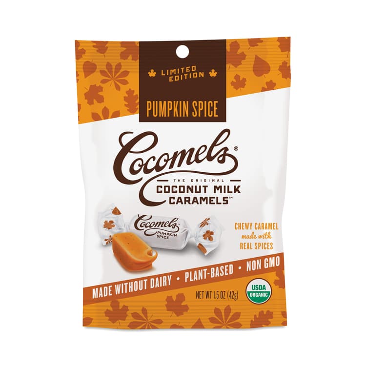Coconut Milk Caramels, Pumpkin Spice