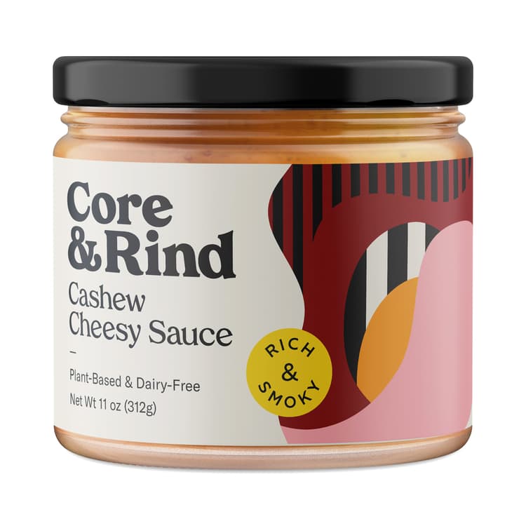 Core + Rind Cashew Cheesy Sauce, Rich And Smoky