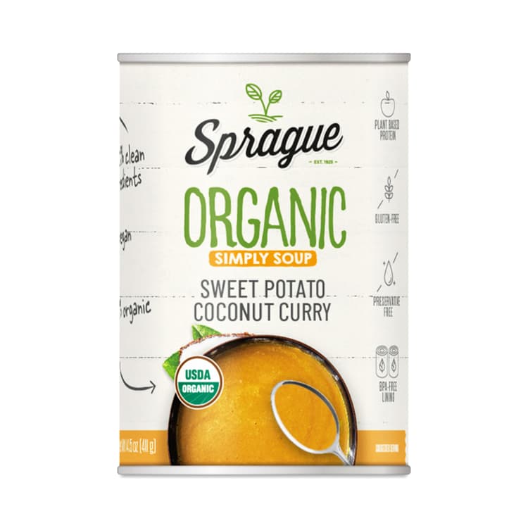 Organic Sweet Potato Coconut Curry Soup