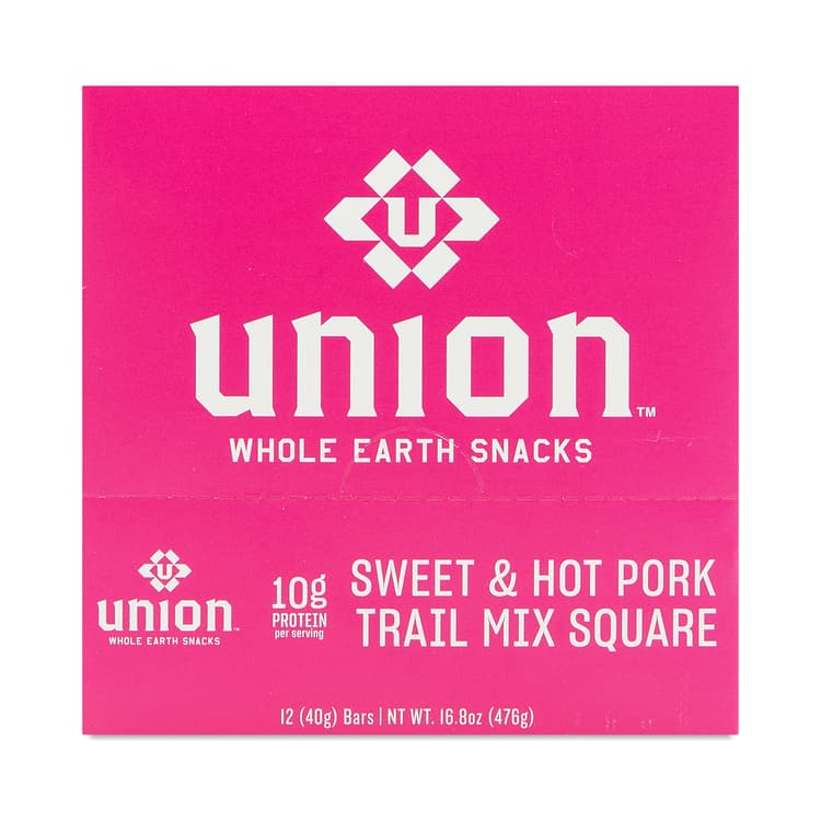 Trail Mix Squares, Sweet & Hot Pork