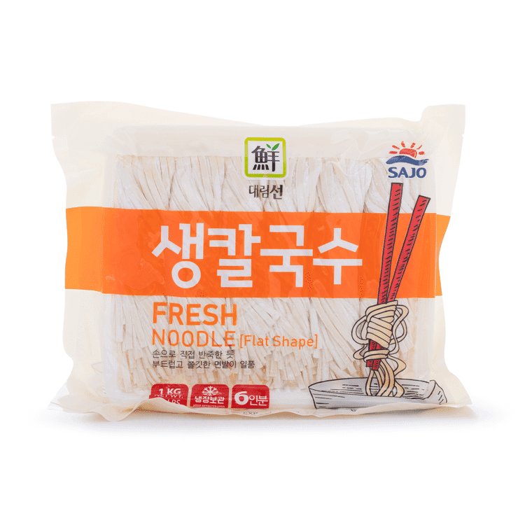 Sajo Fresh Noodles (Flat Shape