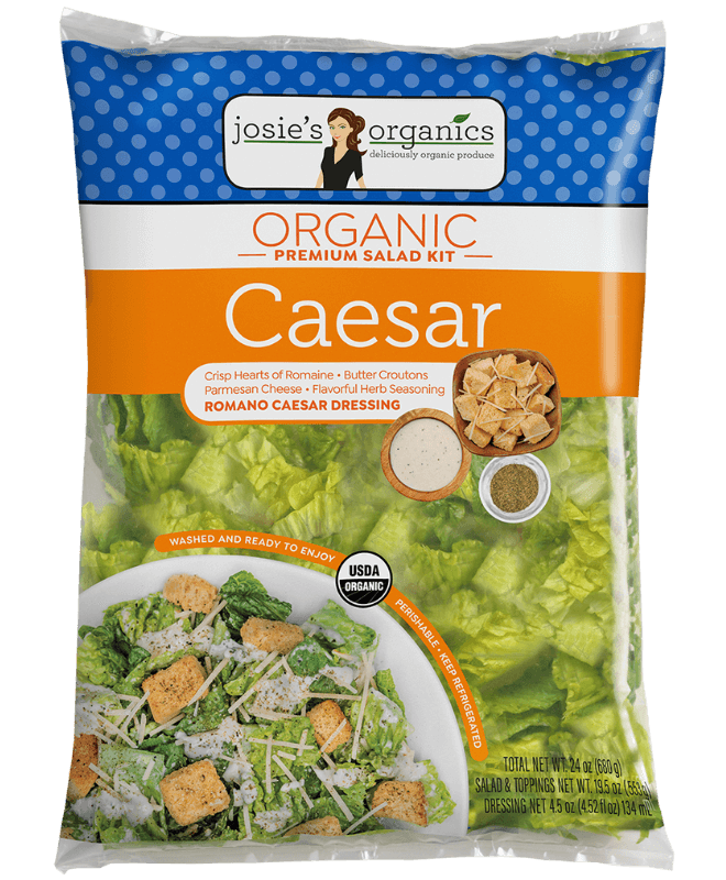 Josie'S Organics Premium Caesar Salad Kit