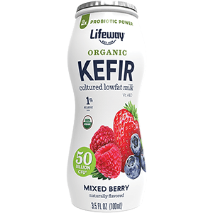 Lifeway Kefir Mixed Berry Flavored Organic Cultured Lowfat Milk