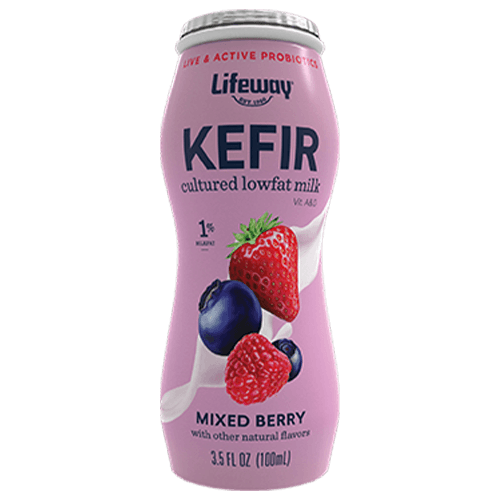 Lifeway Kefir Mixed Berry Cultured Lowfat Milk