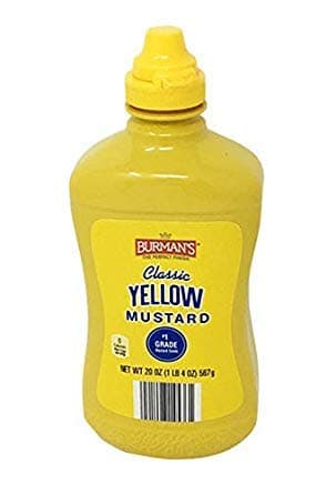 Is it Low Fiber? Burman's Classic Yellow Mustard