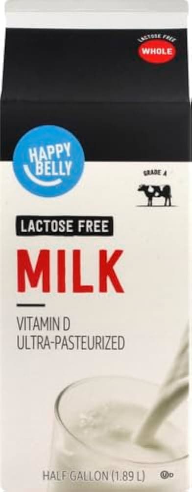 Happy Belly Lactose Free Milk Vitamin D Ultra-Pasteurized
