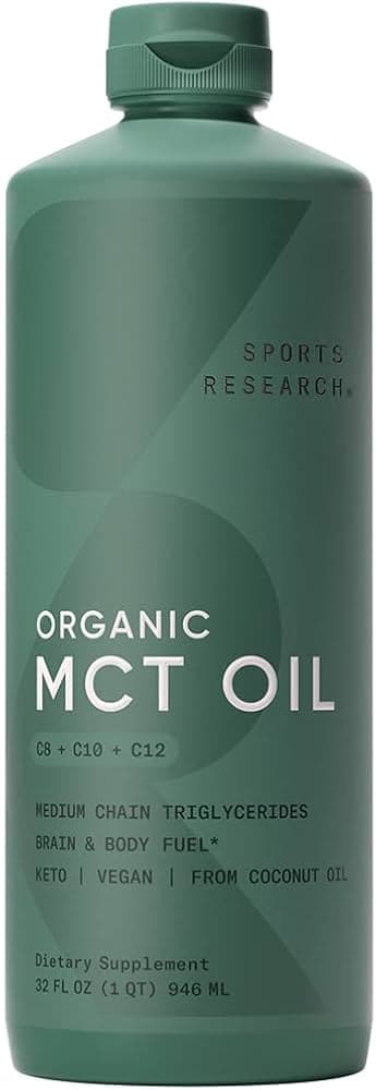Sports Research Organic Mct Oil