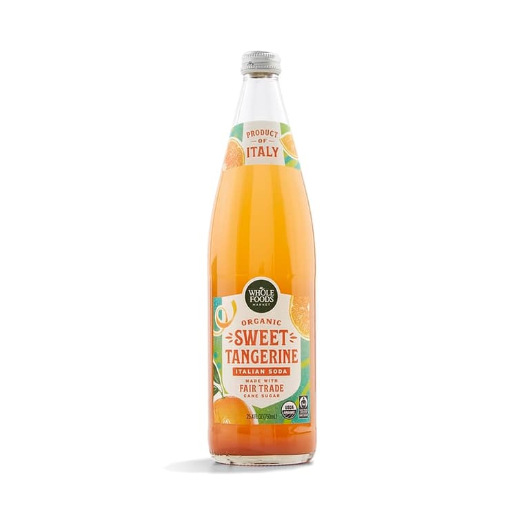 Whole Foods Market Organic Tangerine Italian Soda