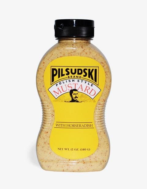 Pilsudski Polish Style Mustard With Horseradish