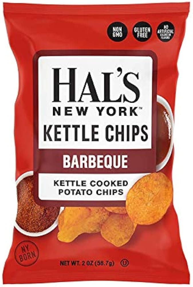 Hal'S New York Kettle Chips Barbeque