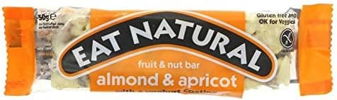 Eat Natural Fruit & Nut Bar Almond & Apricot With A Yoghurt Coating