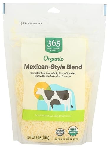 365 Whole Foods Market Organic Mexican-Style Blend Shredded Cheese