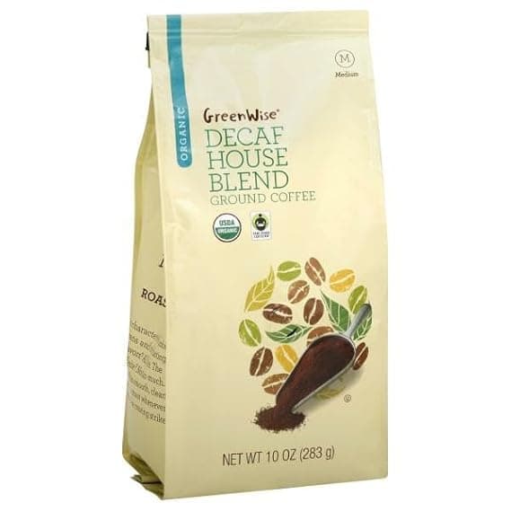 Greenwise Organic Decaf House Blend Ground Coffe