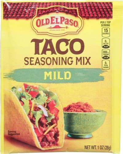 Is it Low Sugar? Old El Paso Seasoning Mix Taco Mild