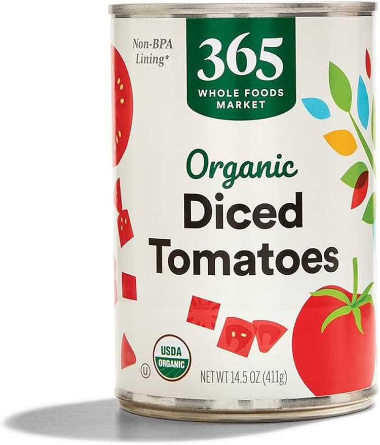 Organic Shelf-Stable Tomatoes Diced
