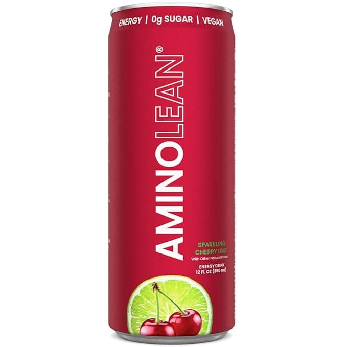 Aminolean Sparkling Cherry Lime Energy Drink