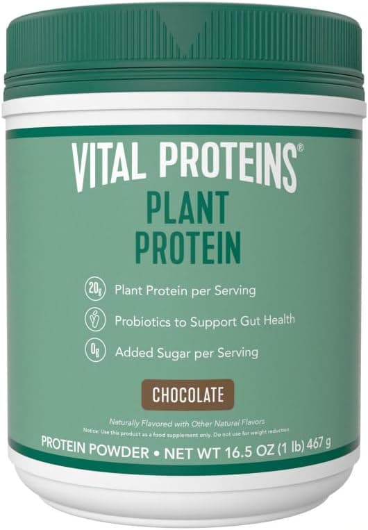 Vital Proteins Chocolate Plant Protein Powder