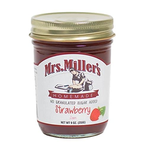 Mrs. Miller'S Homemade No Granulated Sugar Added Strawberry Jam