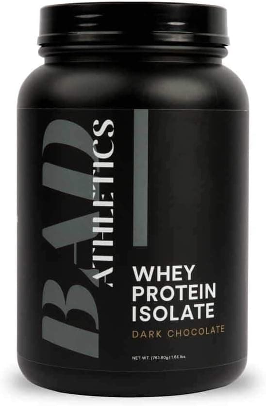 Bad Athletics Whey Protein Isolate Dark Chocolate
