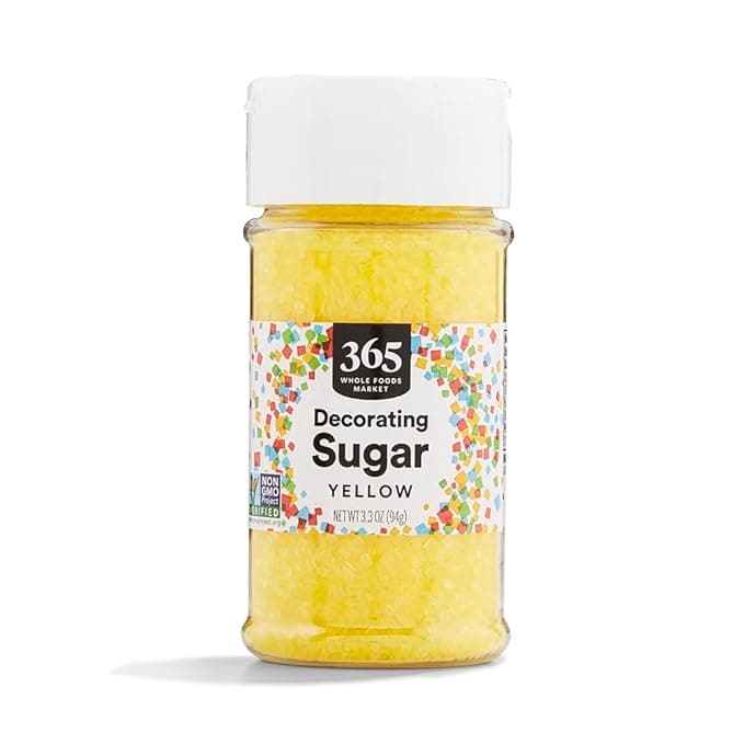 365 Whole Foods Market Decorating Sugar Yellow