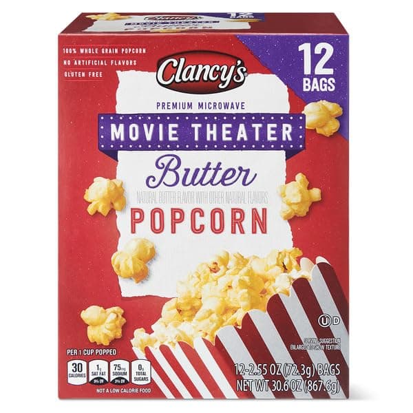 Is it Mediterranean Diet Friendly? Clancy's Movie Theater Butter Popcorn