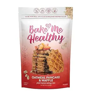 Bake Me Healthy Oatmeal Pancake & Waffle Plant-Based Baking Mix