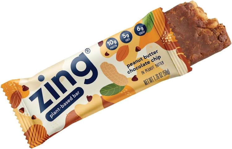 Zing Peanut Butter Chocolate Chip Vitality Bar
