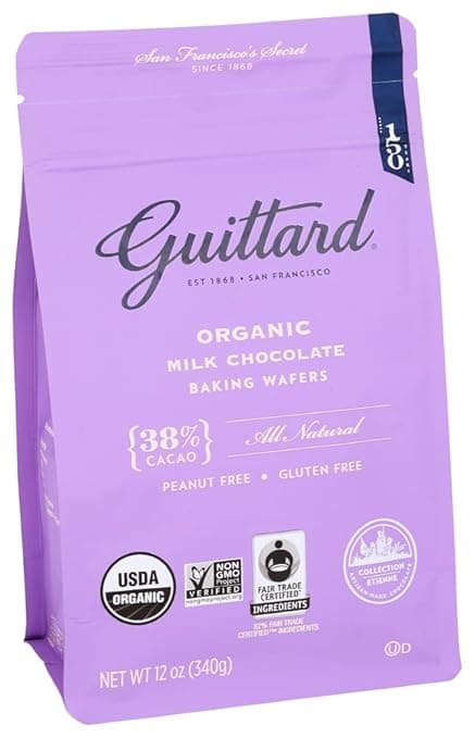 Guittard & Co. Organic Milk Chocolate Baking Wafers
