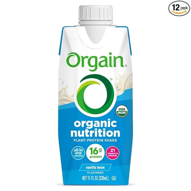 Is it Artificial Flavors Free? Orgain Organic Sweet Vanilla Bean Vegan Nutritional Shake