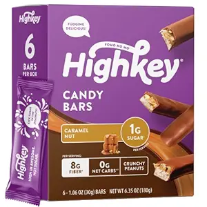 Highkey Candy Bars Caramel Nut
