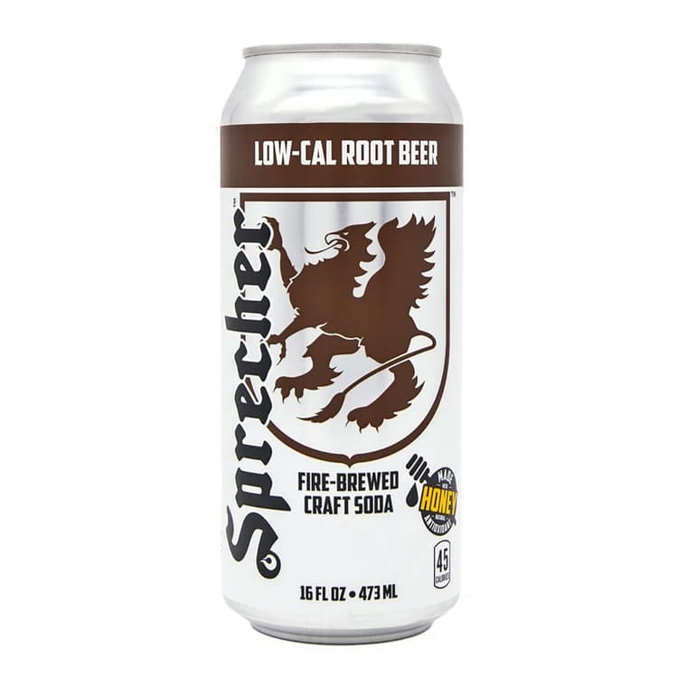 Sprecher Low-Cal Root Beer Fire-Brewed Craft Soda