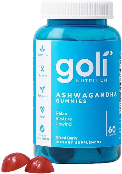 Goli Nutrition Ashwagandha Gummies Mixed Berry