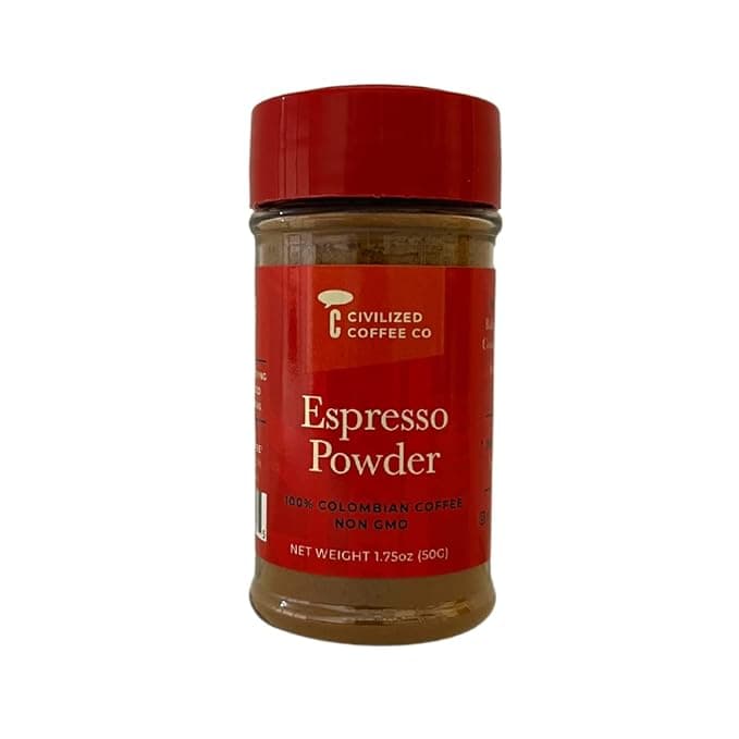 Civilized Coffee Co Espresso Powder 100% Colombian Coffee
