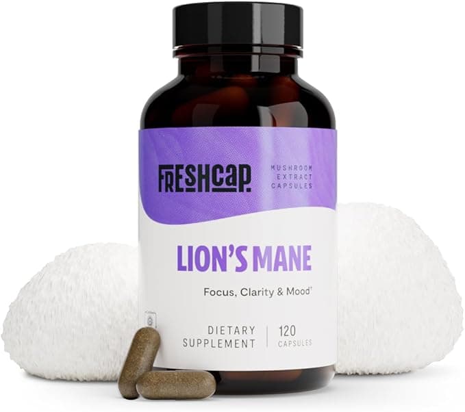 Freshcap Lion'S Mane Dietary Supplement, 120 Capsules