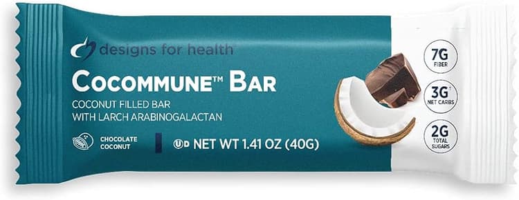 Designs For Health Cocommune Bar Chocolate Coconut