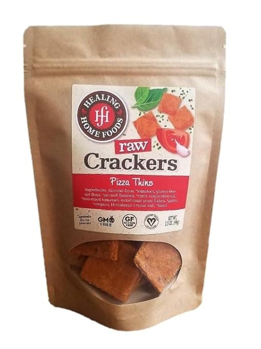 Healing Home Foods Raw Crackers Pizza Thins