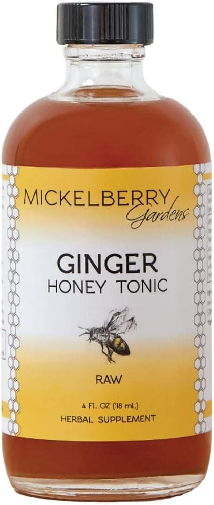 Mickelberry Gardens Ginger Honey Tonic Raw Herbal Supplement