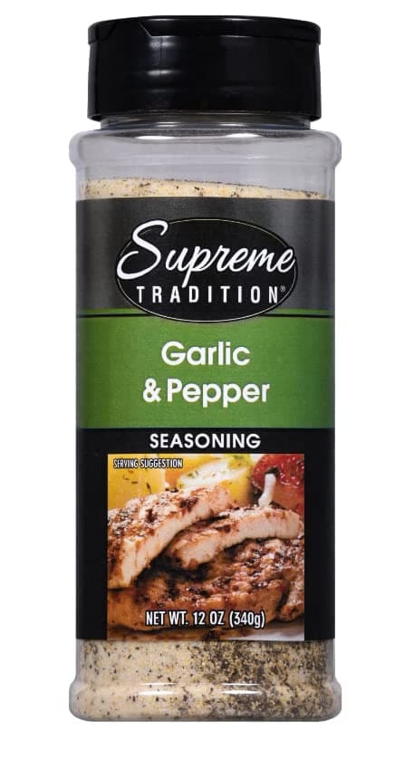 Supreme Tradition Garlic & Pepper Seasoning