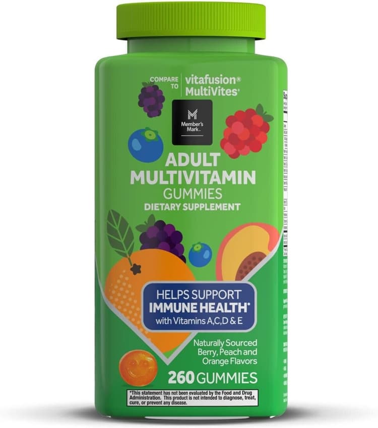 Member'S Mark Adult Multivitamin Gummies Dietary Supplement