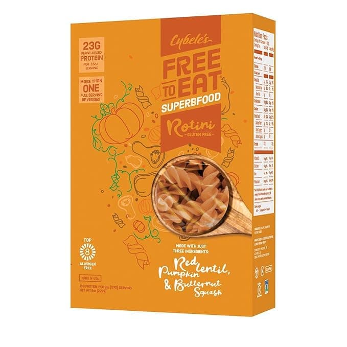 Cybeles Superfood Rotini Orange