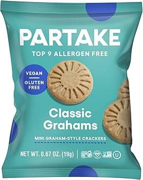 Partake Classic Grahams Mini Graham-Style Crackers