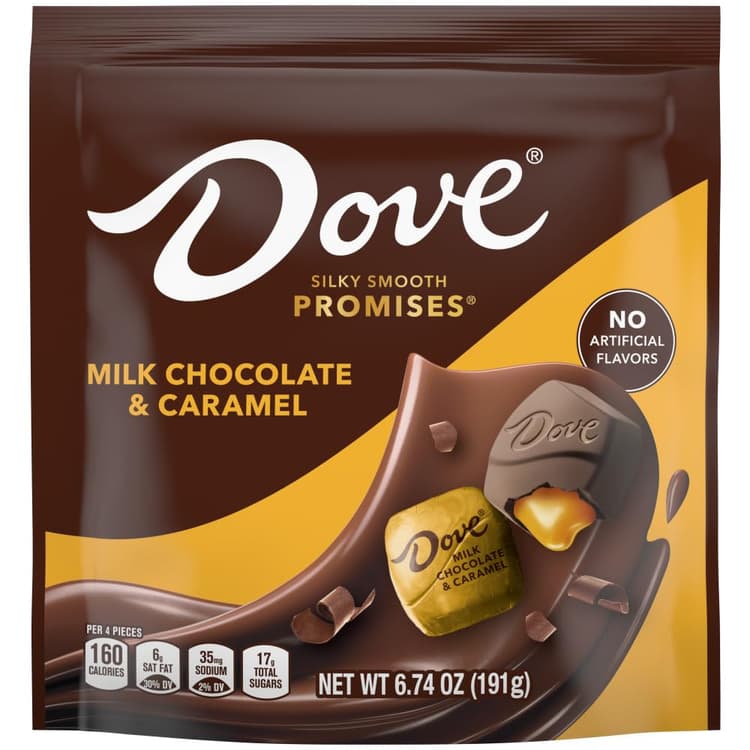 Dove Milk Chocolate & Caramel