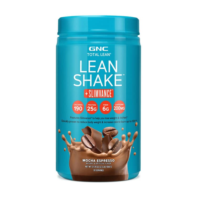 Gnc Mocha Espresso Flavor Lean Shake + Slimvance