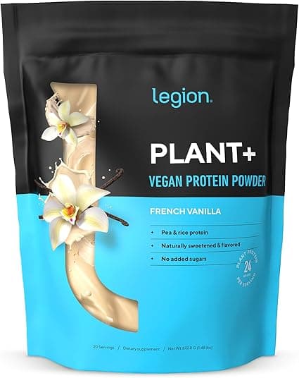 Legion Plant+ Vegan Protein Powder French Vanilla