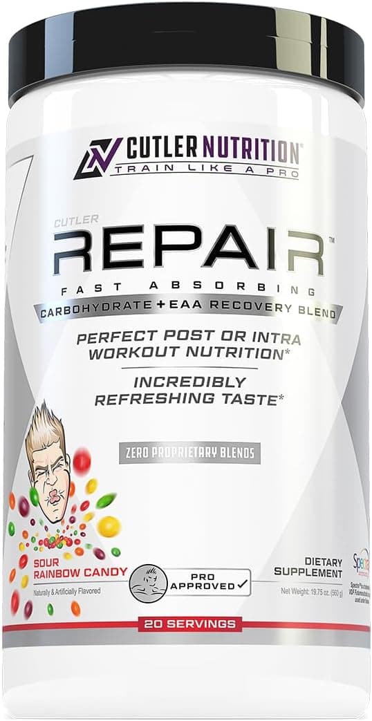 Cutler Nutrition Repair Post Or Intra Workout Nutrition* Sour Rainbow Candy