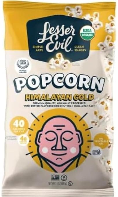 Lesser Evil Himalayan Gold Popcorn