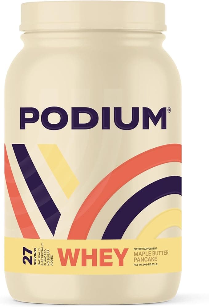 Podium Maple Butter Pancake Whey Protein Powder